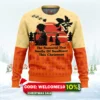 samurai champloo the samurai that smells of sunflower this christmas ugly christmas sweater 1