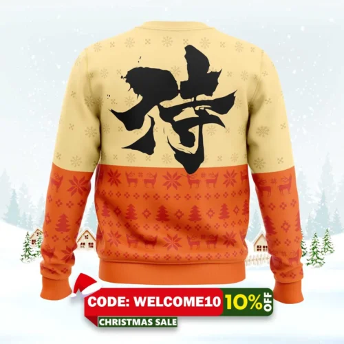 Samurai Champloo The Samurai That Smells Of Sunflower This Christmas Ugly Christmas Sweater 1 samurai champloo the samurai that smells of sunflower this christmas ugly christmas sweater 2
