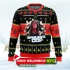 samurai cop ugly christmas sweater 1