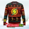 samus metroid ugly christmas sweater 1