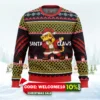 santa claws ugly christmas sweater 1