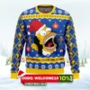 santa homer the simpsons ugly christmas sweater 1