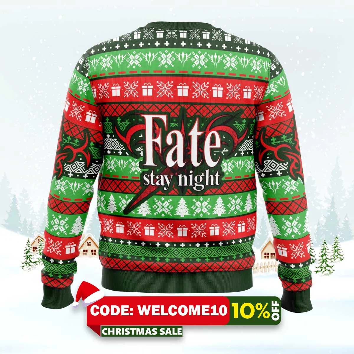 santa is on leave fate ugly christmas sweater 2 santa is on leave fate ugly christmas sweater 2