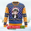 santa tobio haikyuu ugly christmas sweater 1