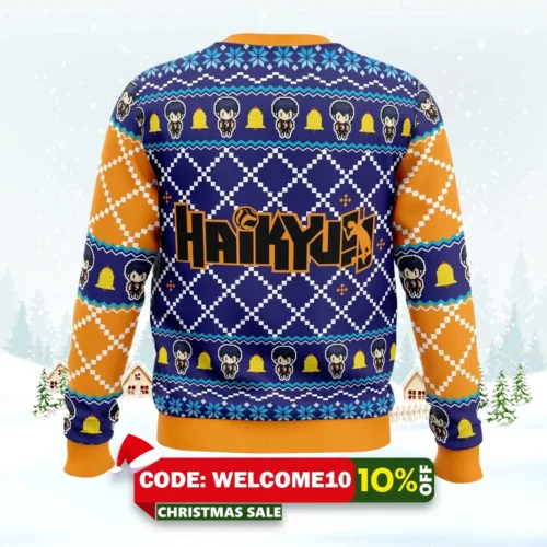 santa tobio haikyuu ugly christmas sweater 2