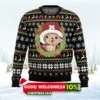 santa tony tony chopper one piece ugly christmas sweater 1