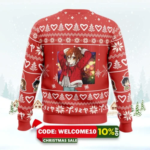santa's favorite mama horimiya ugly christmas sweater 2