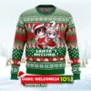 santa's missing charlotte ugly christmas sweater 1
