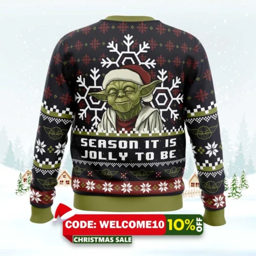 season jolly star wars ugly christmas sweater 2