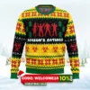 season's eatings zombie ugly christmas sweater 1