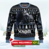 sephiroth final fantasy ugly christmas sweater 1