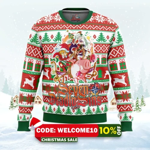 seven deadly sins alt ugly christmas sweater 1