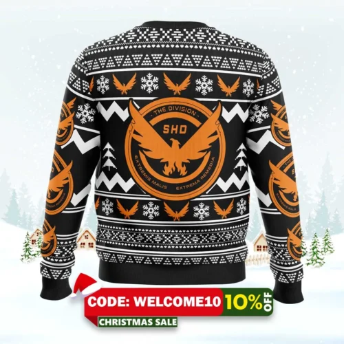 shd strategic homeland division ugly christmas sweater 2