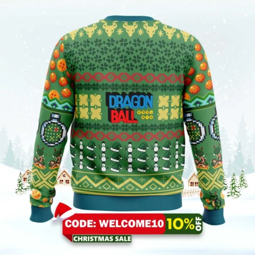 shenron dragon ball ugly christmas sweater 2