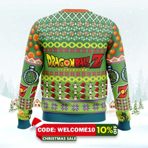 shenron dragon ball z ugly christmas sweater 2