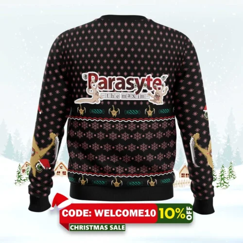 shinichi izumi parasyte ugly christmas sweater 2