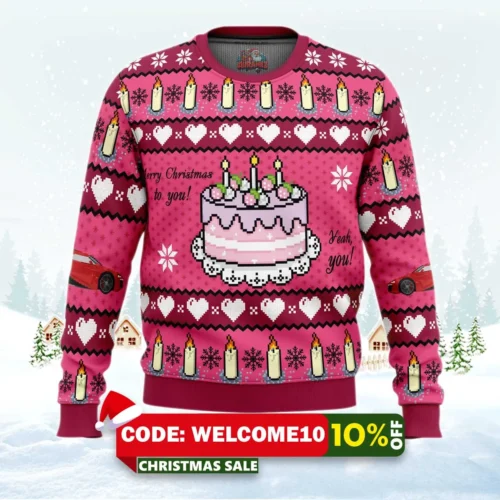 sixteen candles ugly christmas sweater 1
