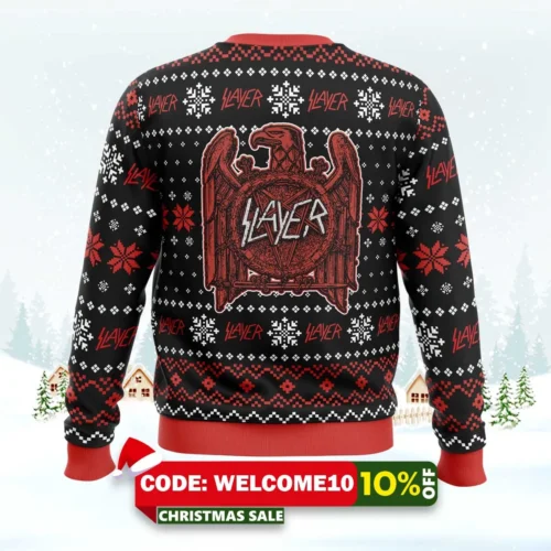 slayer ugly christmas sweater 2