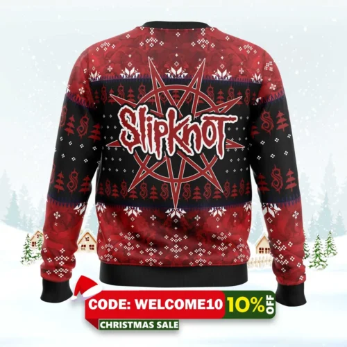 slipknot ugly christmas sweater 2