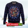 smash bros christmas brawl ugly christmas sweater 1