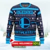 smash university super smash bros ugly christmas sweater 1