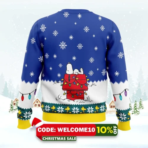 snoopy ugly christmas sweater 2