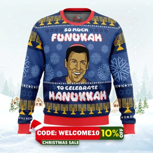 so much funukah adam sandler ugly christmas sweater 1