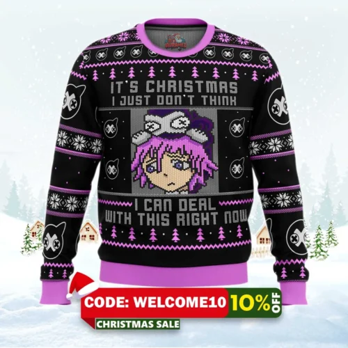 soul eater crona deal with this ugly christmas sweater 1