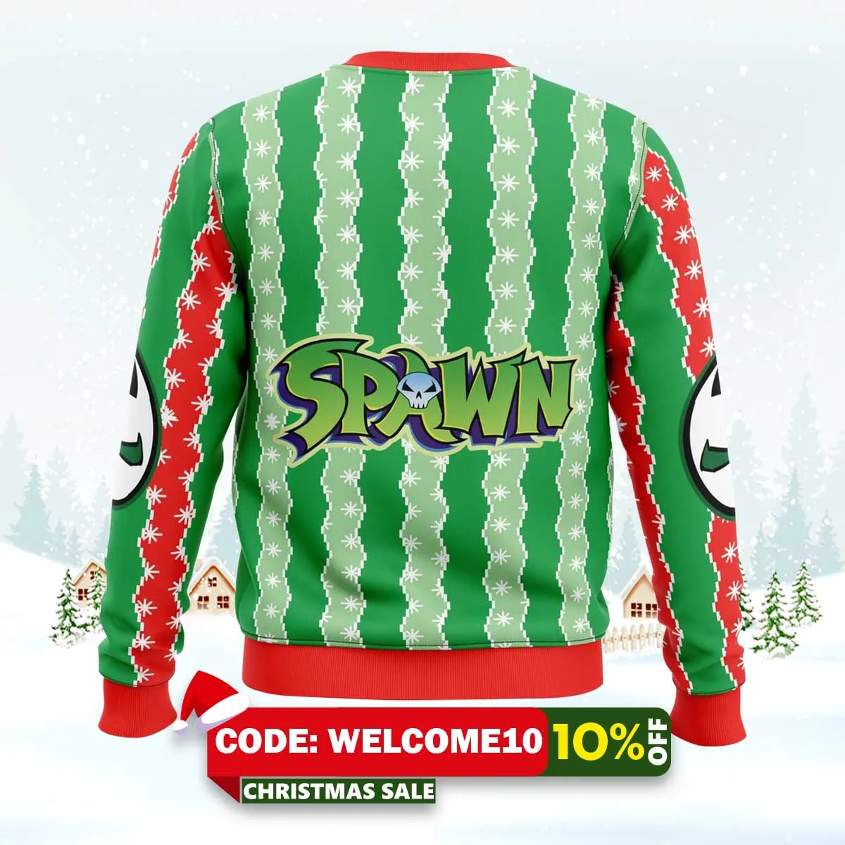 spawn v2 ugly christmas sweater 2 spawn v2 ugly christmas sweater 2
