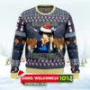 spike spiegel cowboy bebop ugly christmas sweater 1