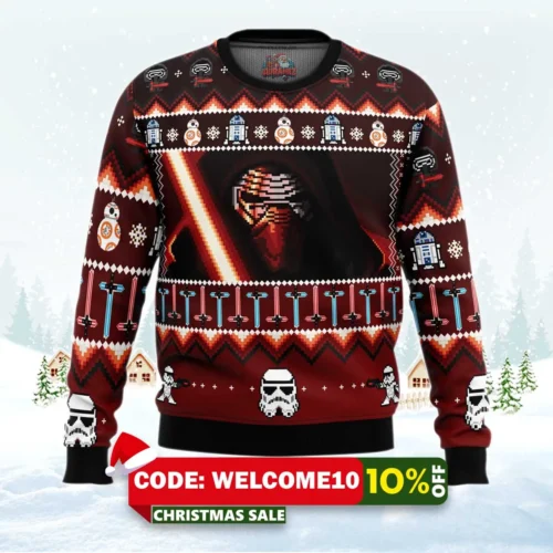 star wars christmas awakens ugly christmas sweater 1