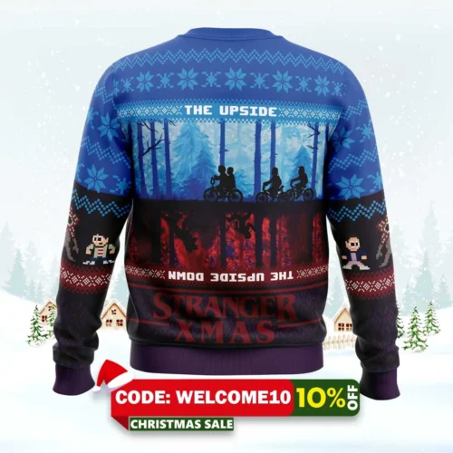 stranger xmas stranger things ugly christmas sweater 2