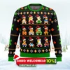 street fighter classic collection ugly christmas sweater 1