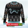 studio ghibli haku spirited away miyazaki ugly christmas sweater 1