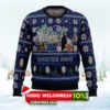 studio ghibli spirited away squad ugly christmas sweater 1