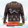 studio ghibli spirits ugly christmas sweater 1