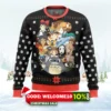 studio ghibli xmas main ugly christmas sweater 1