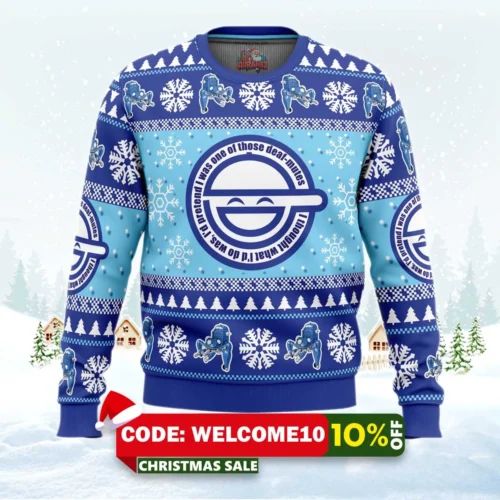 tachikoma robots ghost in the shell ugly christmas sweater 1