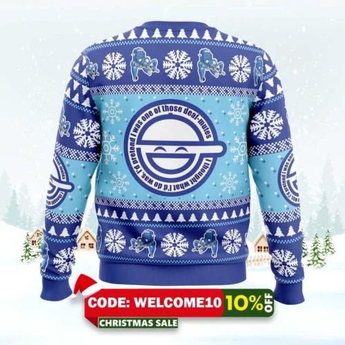 tachikoma robots ghost in the shell ugly christmas sweater 2