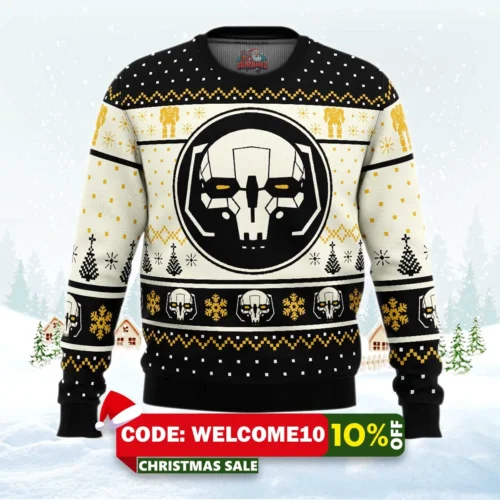 tactical battletech ugly christmas sweater 1