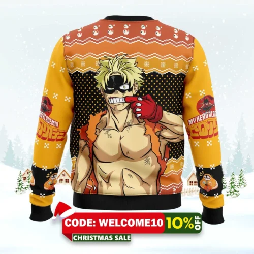 taishiro toyomitsu my hero academia ugly christmas sweater 2