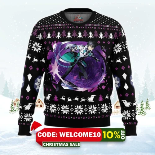 tatsuya shiba the irregular at magic high school ugly christmas sweater 1