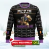 thanos naughty list ugly christmas sweater 1