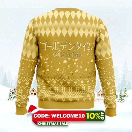 that love golden time ugly christmas sweater 2