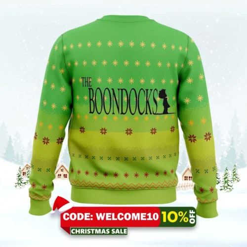 the boondocks ugly christmas sweater 2