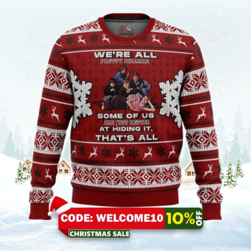 the breakfast club ugly christmas sweater 1