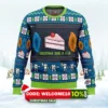 the christmas cake is a lie portal 2 ugly christmas sweater 1