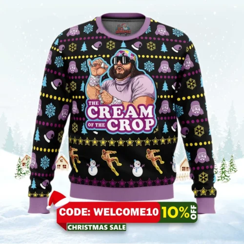 the cream of the crop ugly christmas sweater 1