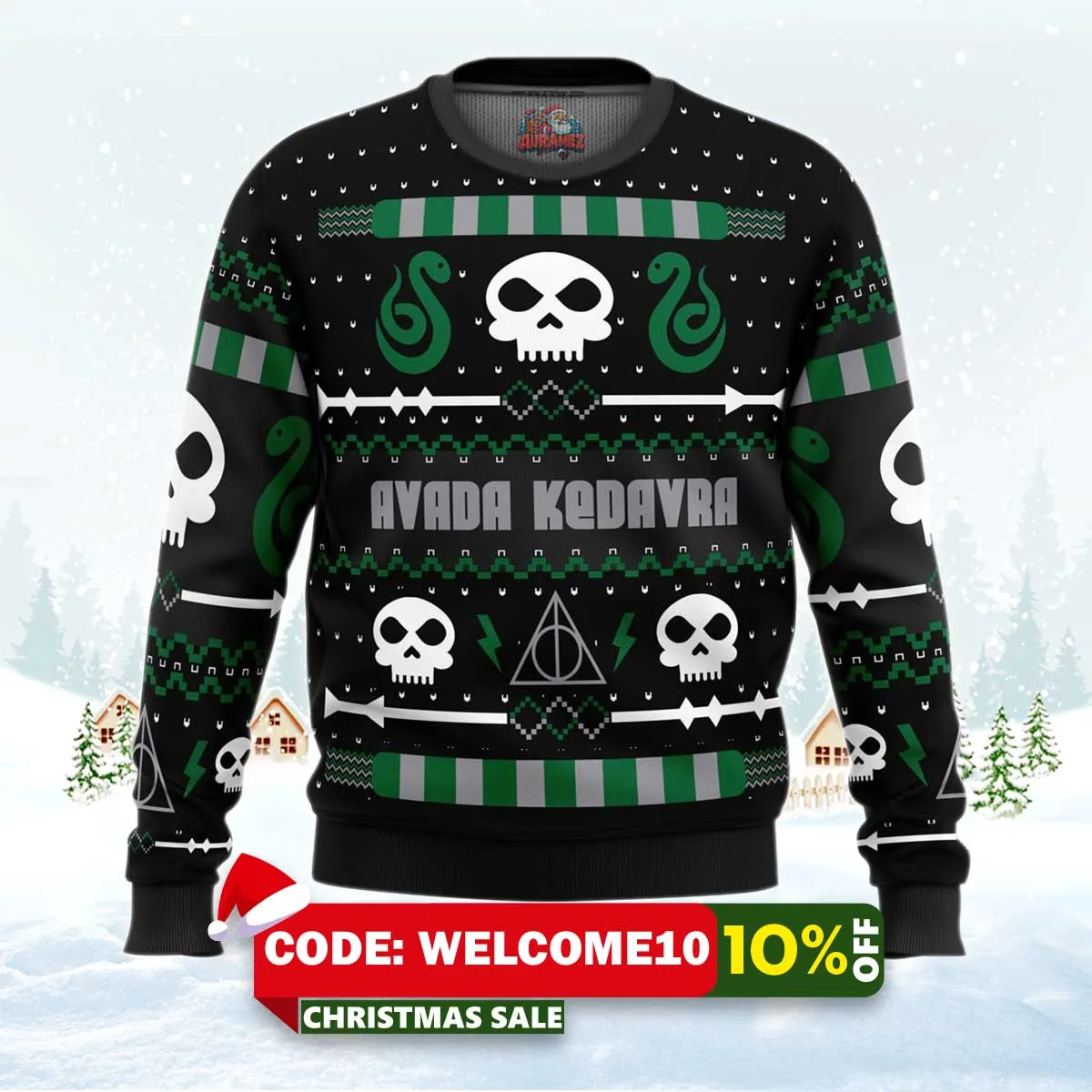 the dark sweater harry potter ugly christmas sweater 1 the dark sweater harry potter ugly christmas sweater 1