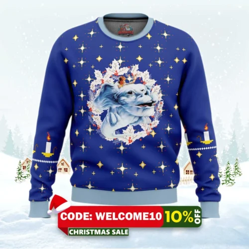 the neverending story ugly christmas sweater 1